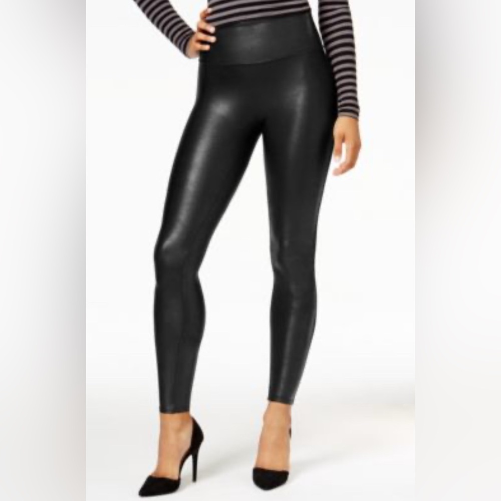 Spanx Faux Leather Leggings